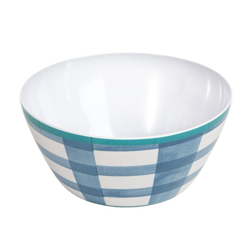 BOL 13CM MELAM VICHY AZUL