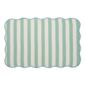 INDIVIDUAL 45X30CM ONDAS VERDE AGUA