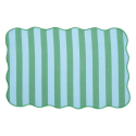INDIVIDUAL 45X30CM ONDAS RAYAS BICOLOR