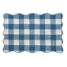INDIVIDUAL 45X30CM ONDAS VICHY AZUL