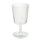 COPA 350ML ACRIL RAYAS TRANSP