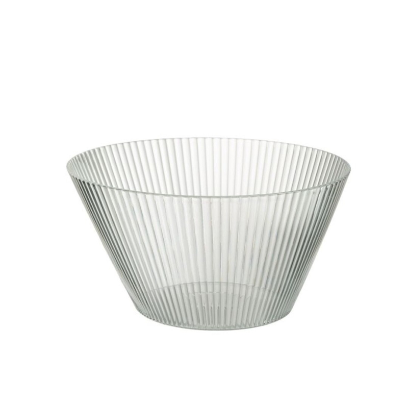 BOL 14CM ACRIL RAYAS TRANSP