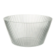 ENSALADERA 22,5CM ACRIL RAYAS TRANSP