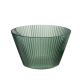 BOL 14CM ACRIL RAYAS VERDE