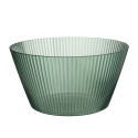 ENSALADERA 22,5CM ACRIL RAYAS VERDE