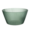 ENSALADERA 22,5CM ACRIL RAYAS VERDE