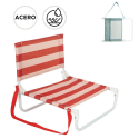 SILLA PLAYA PLEG MINI C/ ASA RAYAS BICOLOR