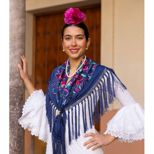 MANTON AZUL JABONOSO SEVILLA