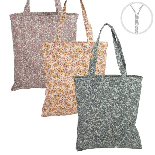 BOLSA SHOP WATERPROOF FLORES