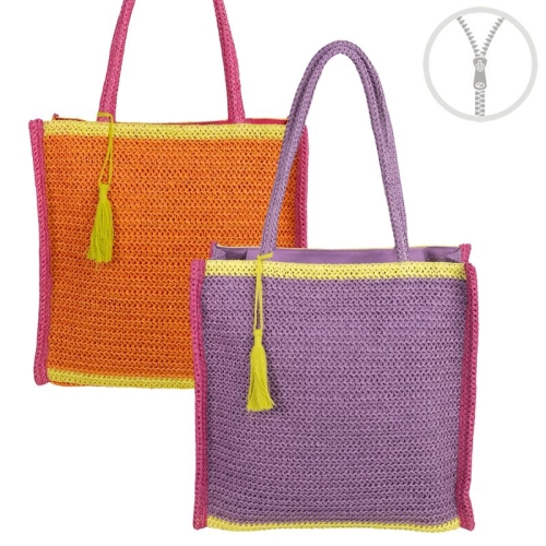 BOLSO TRICOLOR FLUOR