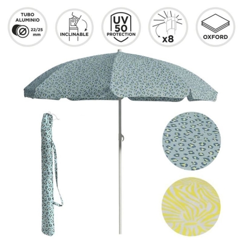 SOMBRILLA 200 CM ANIMAL FLUOR UV50