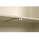 APARADOR BEIGE METAL 85X37X100 CM