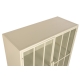 APARADOR BEIGE METAL 85X37X100 CM