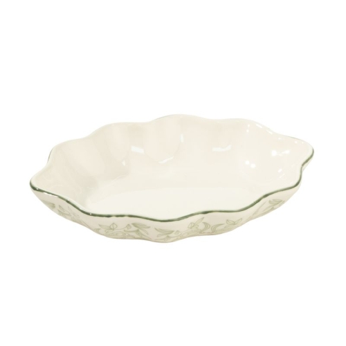 VASO ONDAS FLORES VERDE