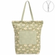 BOLSA VERDE VICHY ALGODON