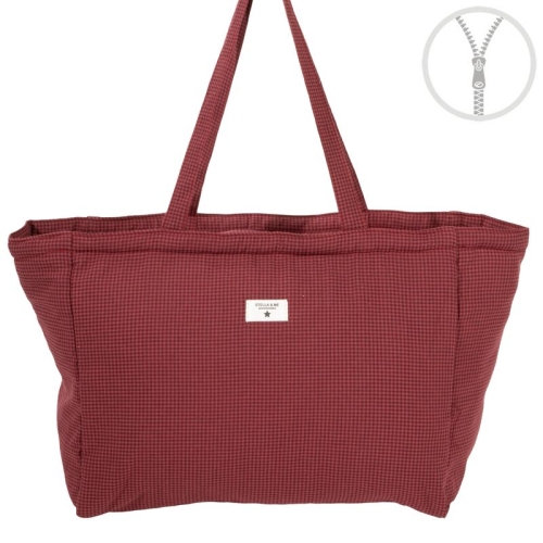 BOLSA VICHY PEACH