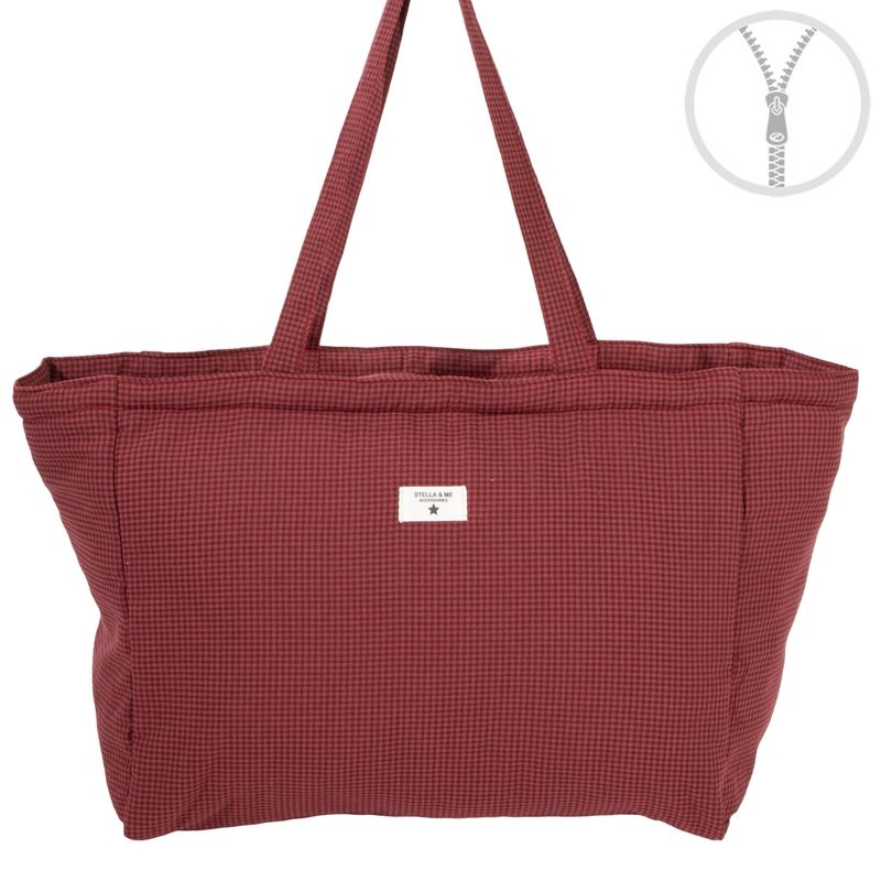 BOLSA VICHY PEACH