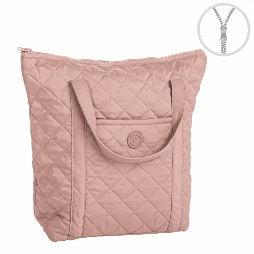 BOLSO VICHY CON CREMALLERA FLUOR