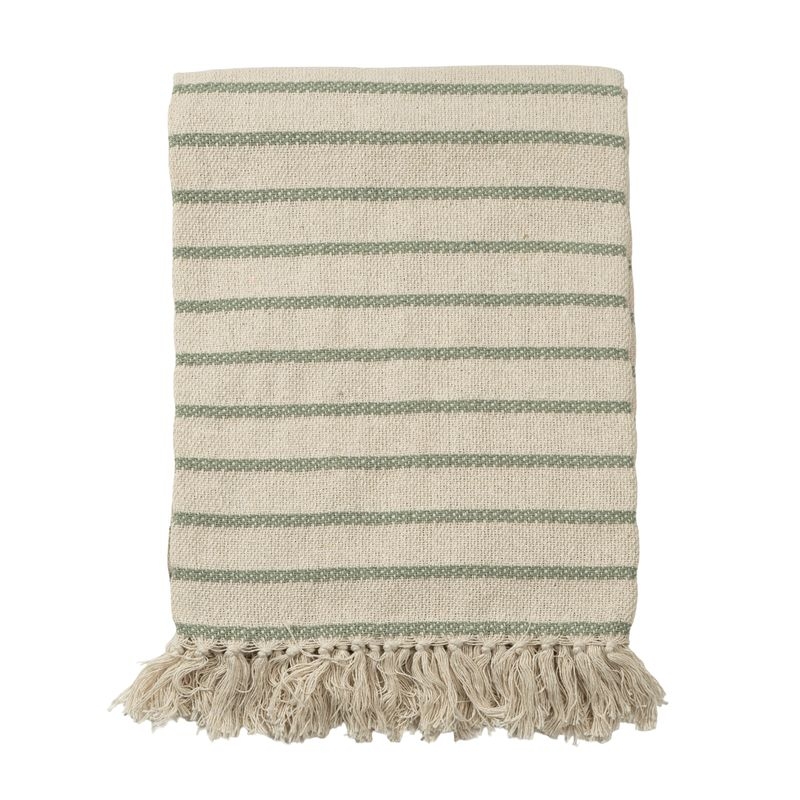 PLAID BLOSSOM VERDE ALGODON 130X170CM