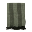 PLAID VERDE RAYAS ALGODON 130X170CM