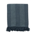 PLAID AZUL RAYAS ALGODON 130X170CM