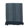 PLAID AZUL RAYAS ALGODON 130X170CM