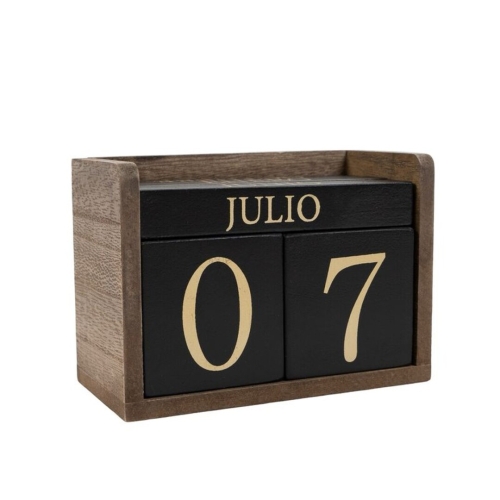 CALENDARIO MADERA