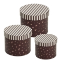 JUEGO 3 CAJAS CORINTO FLORES