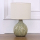 LAMPARA 33CM VERDE CERAMICA E14