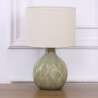 LAMPARA 39CM VERDE CERAMICA E14